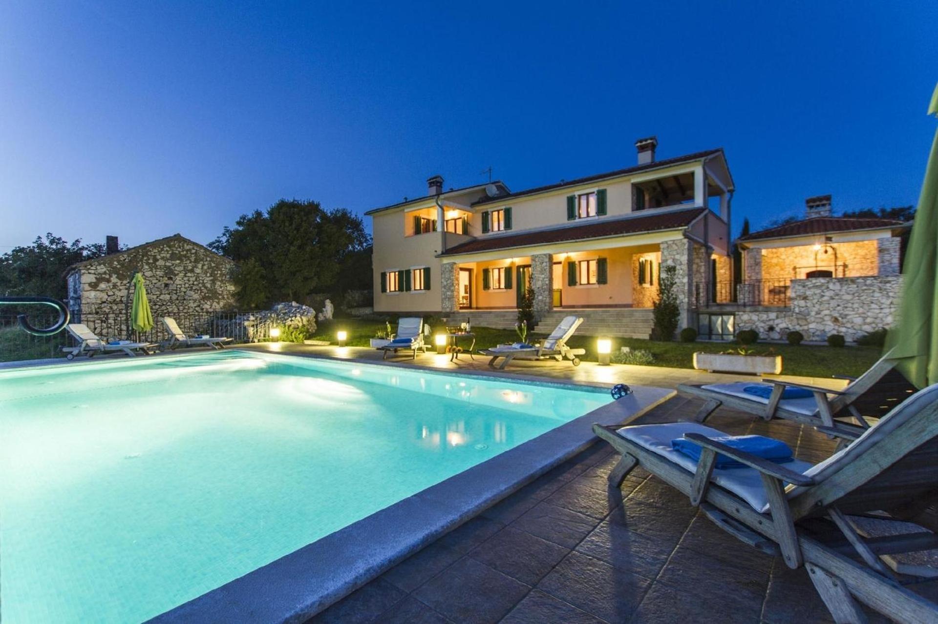 Ferienhaus Mit Privatpool Fuer 8 Personen Ca 220 Qm In Skitaca, Istrien Bucht Von Rasa Exterior foto
