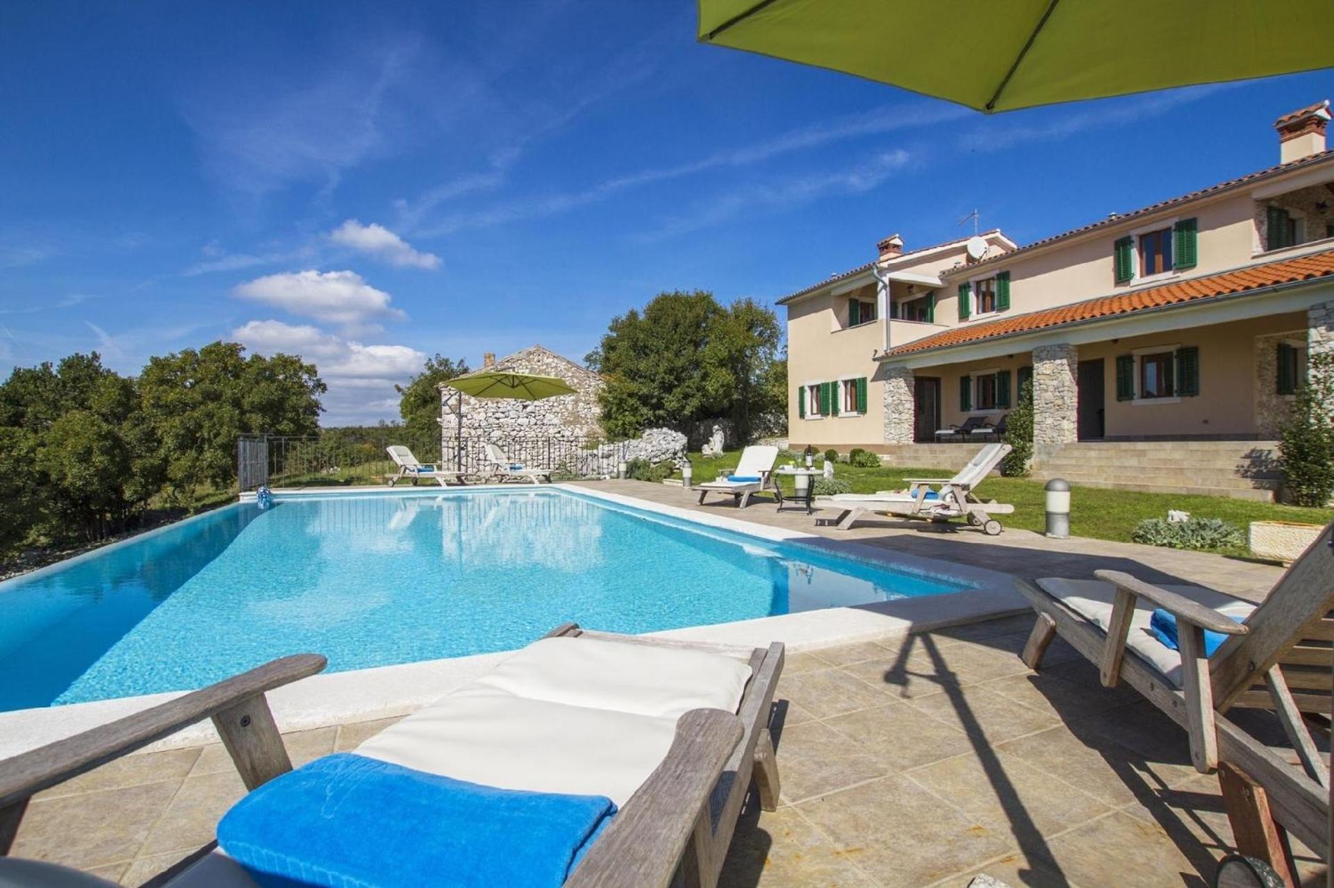 Ferienhaus Mit Privatpool Fuer 8 Personen Ca 220 Qm In Skitaca, Istrien Bucht Von Rasa Exterior foto