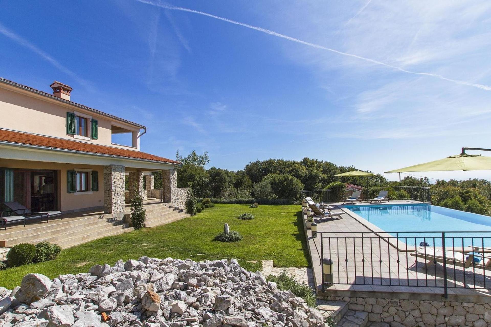 Ferienhaus Mit Privatpool Fuer 8 Personen Ca 220 Qm In Skitaca, Istrien Bucht Von Rasa Exterior foto